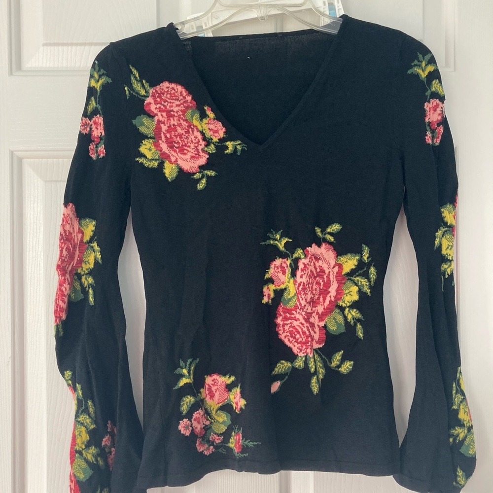 INC FLORAL TOP